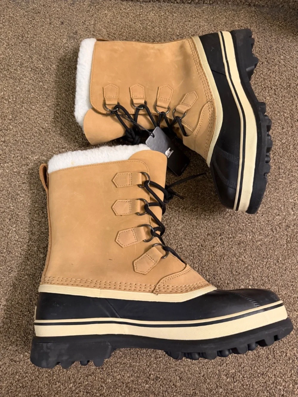 Sorel Caribou Waterproof Winter Snow Boots Men’s Size 11 NWT No Box